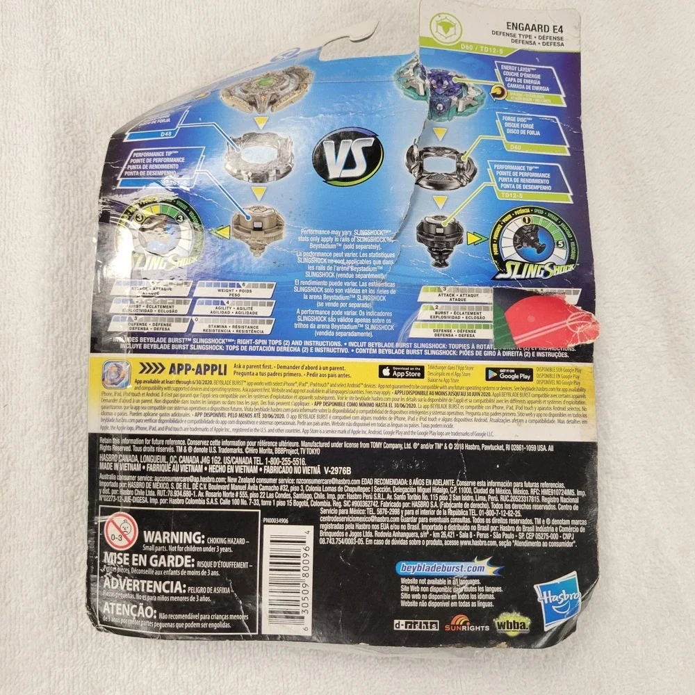 Hasbro Beyblade Burst Turbo Slingshock Dual Pack